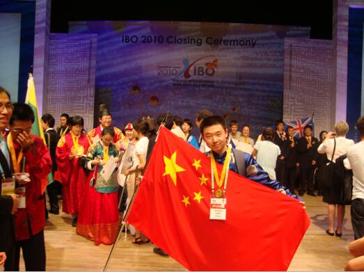 生物奥赛国际金牌，赵峻峰